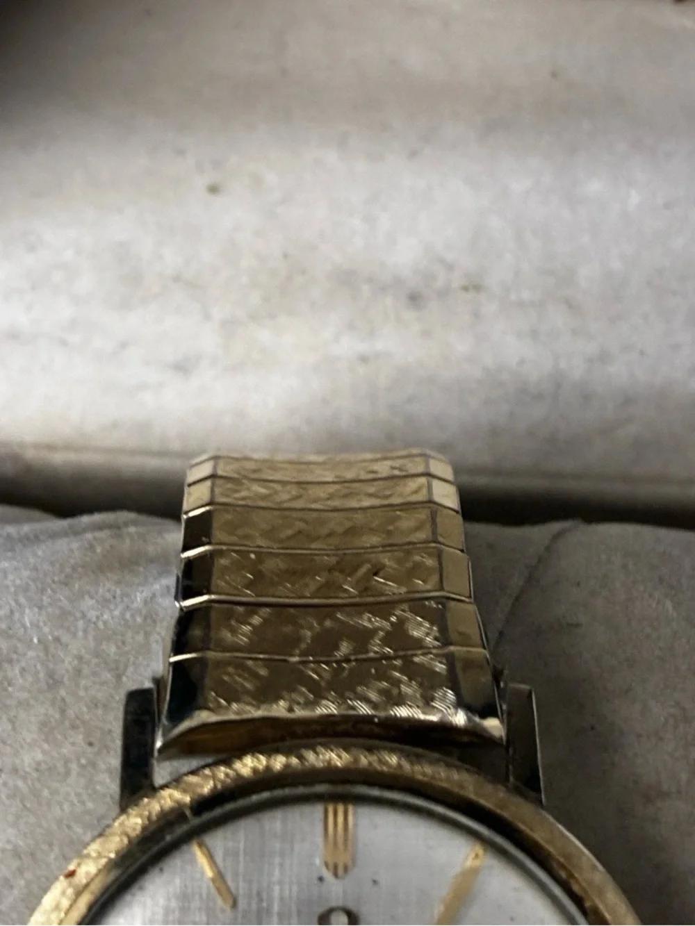 1962 14K Gold Filled Omega Windup 34mm Watch 17 Jewels 19844002 RUNNING 510 Cal